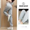 Gray Sweatpants Women's Spring and Autumn New Sweatpants New Loose and Thin Tied Feet Casual Harlan Pants