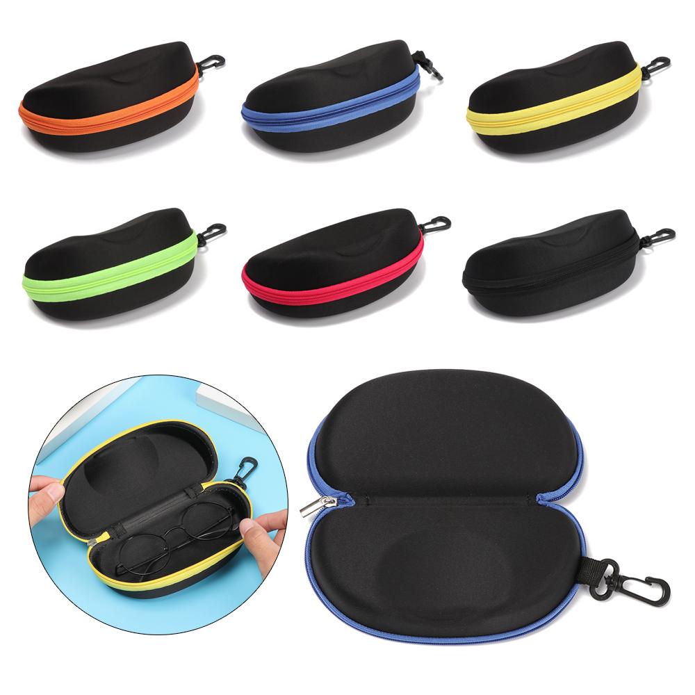 Outdoor Bag Holder Eyewear Protector Hard Eye Glasses Zipper Box Glasses Case
