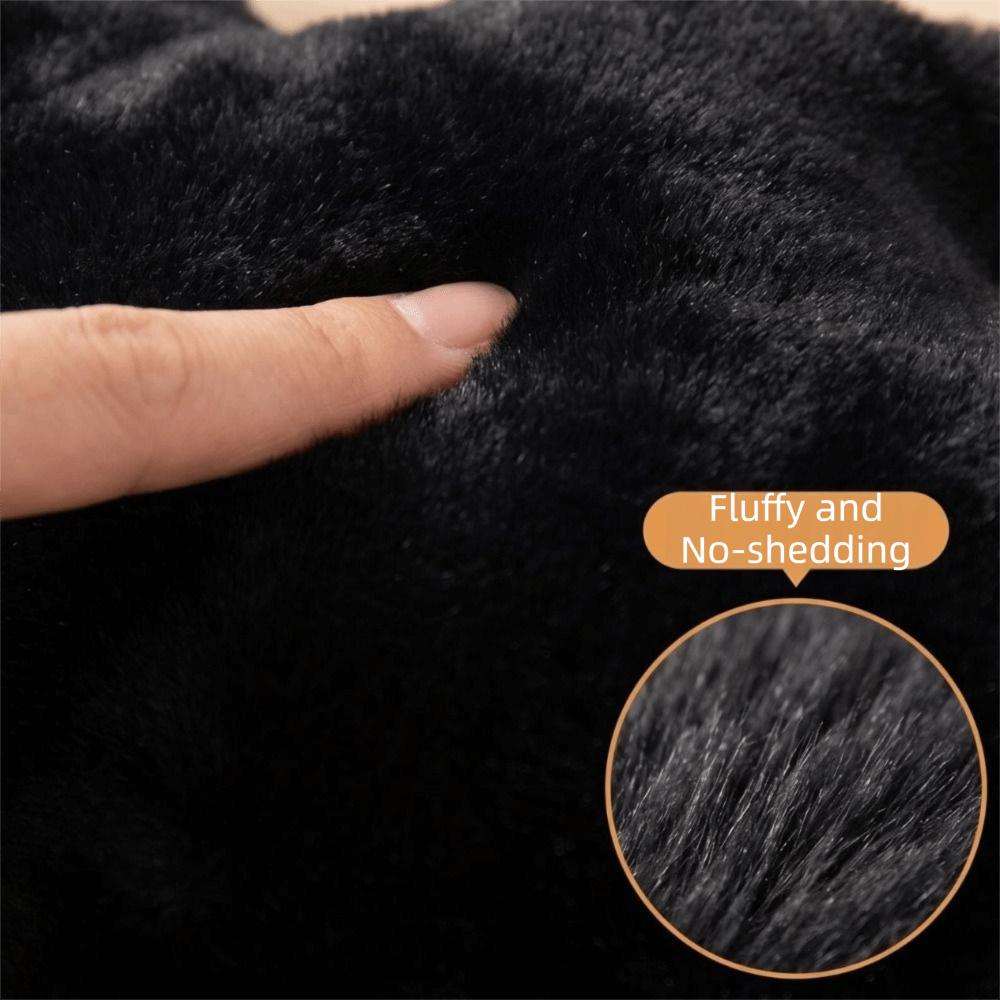 Fluffy Surface Halloween Bat Throw Pillow Non-shedding Bat Plush Toy Bat Sofa Cushions  Gift