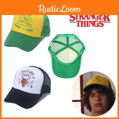 Летняя бейсболка Stranger Things с защитой от солнца, модная желто-черная