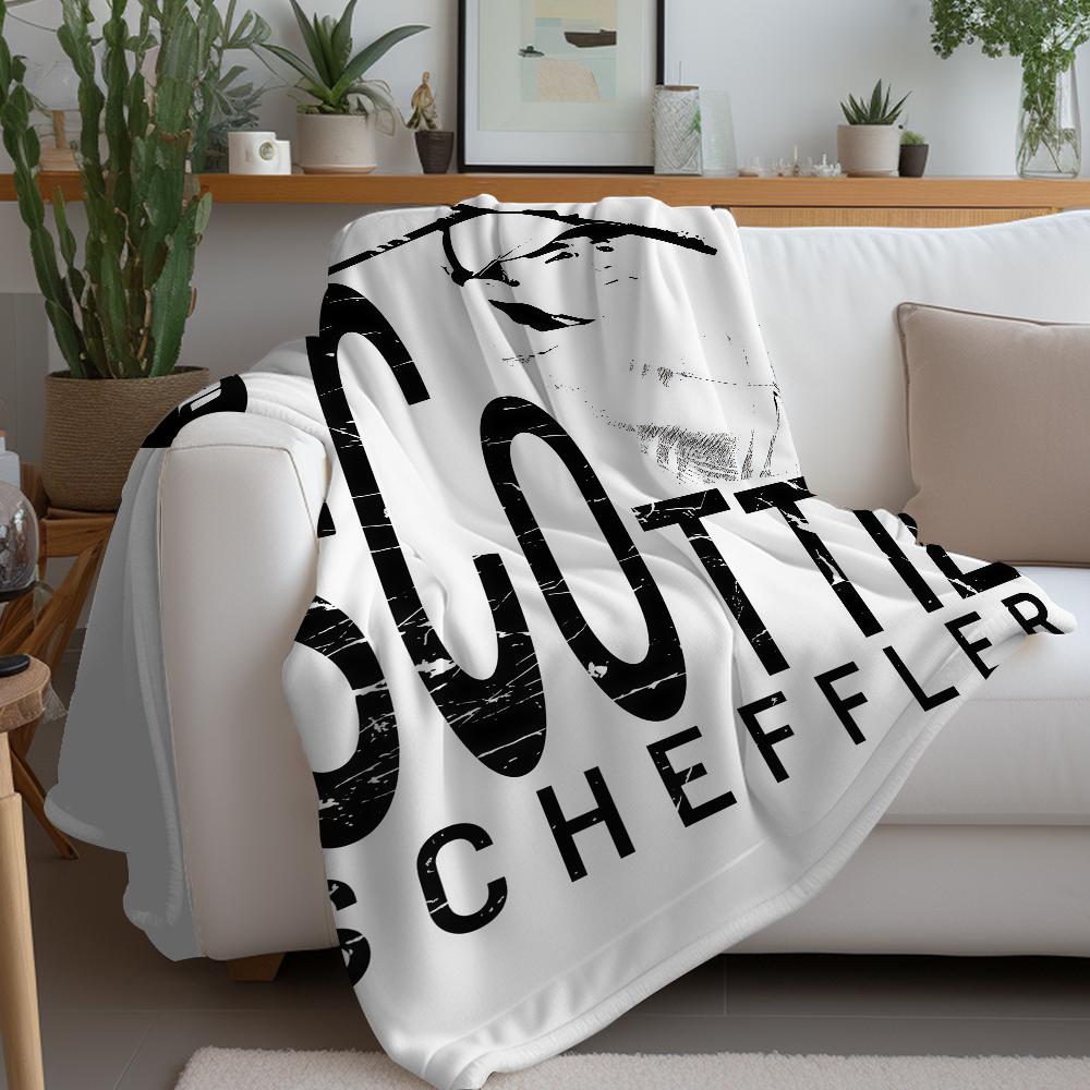 Fashion Print S-Scotty C-Cameron Blanket Warm And Soft Suitable For Bedroom Living Room Sofa Bed Office Travel Camping