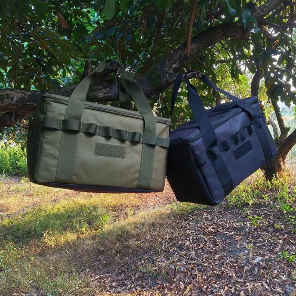 Insulated Insulated Lunch Bag Portable Camping Tote Bag Durable Picnic Storage Bag Hiking