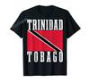 ZX More Design Trinidad And Tobago Map Trinidadian Roots Flag Pride TShirt For Men Women T Shirt Tops Cotton Tees