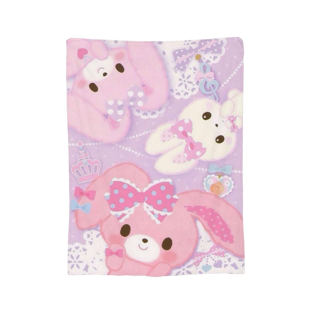 bonbonribbon cute bonbon ribbon Merch Blankets Lightweight Thin Flannel Throw Blankets Cozy Bedspread