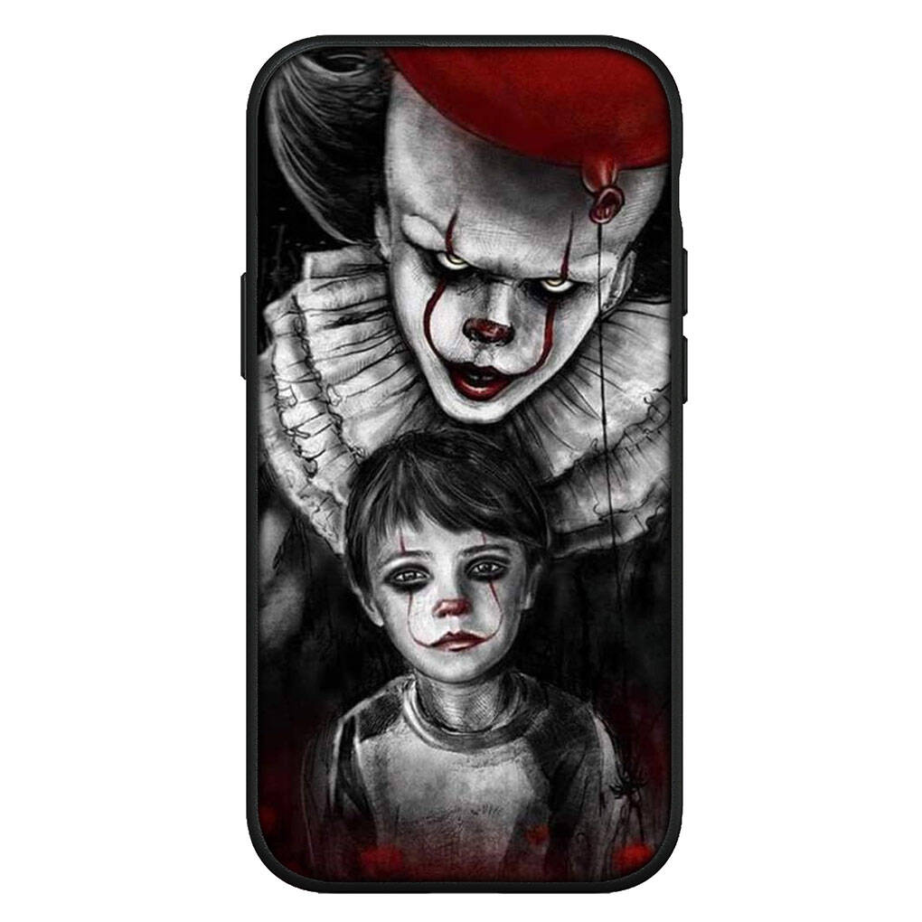 for iPhone 17 16 15 Xiaomi Poco F7 F8 X7 C85 C75 C71 M8 Redmi Note 14 13 12 11 Pro Max 14C 13C 15C A3 A4 Phone Case Stephen King's IT Pennywise Cover