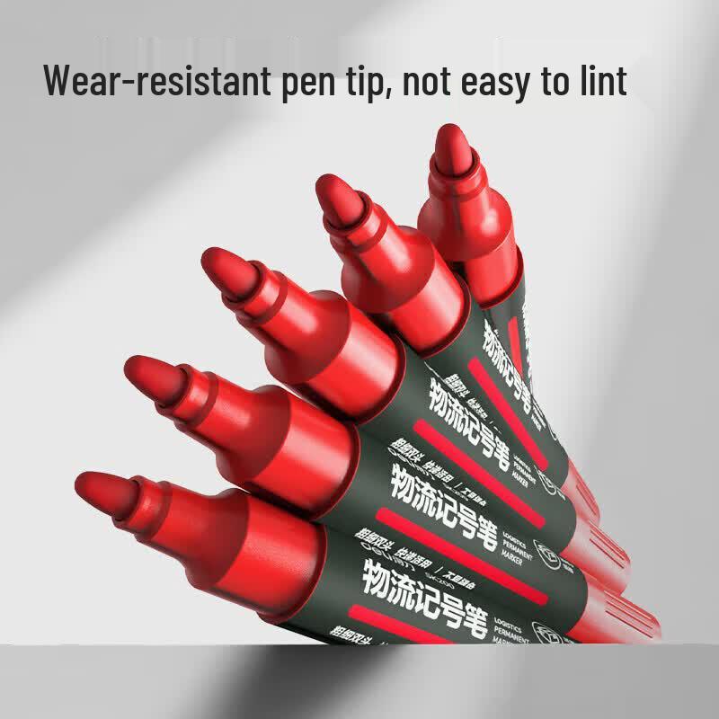Deli Dual-Tip Permanent Marker Pen