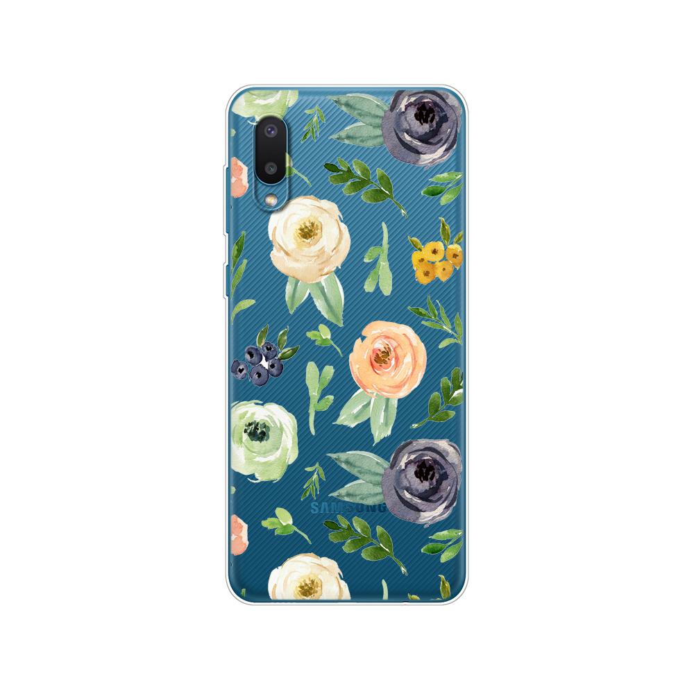 Чехол для Samsung A02, мягкий силиконовый чехол из ТПУ на заднюю панель телефона для Samsung Galaxy A02 GalaxyA02 A 02 SM-A022G a022, бампер 6,5 дюйма