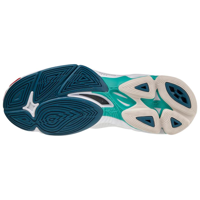 Mizuno Кроссовки Wave Lightning Z7 'Белый Зеленый Красный' V1GA220048