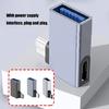 Компактные Угловые USB A на MicroUSB OTG Конвертеры Прямая Зарядка и Управление Периферией на Смартфонах Планшетах