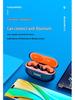YYKQ71 AI-перевод TWS Клипсовые Bluetooth-наушники: Высококачественный звук, Не в уши, Длительное время работы от аккумулятора для спорта.