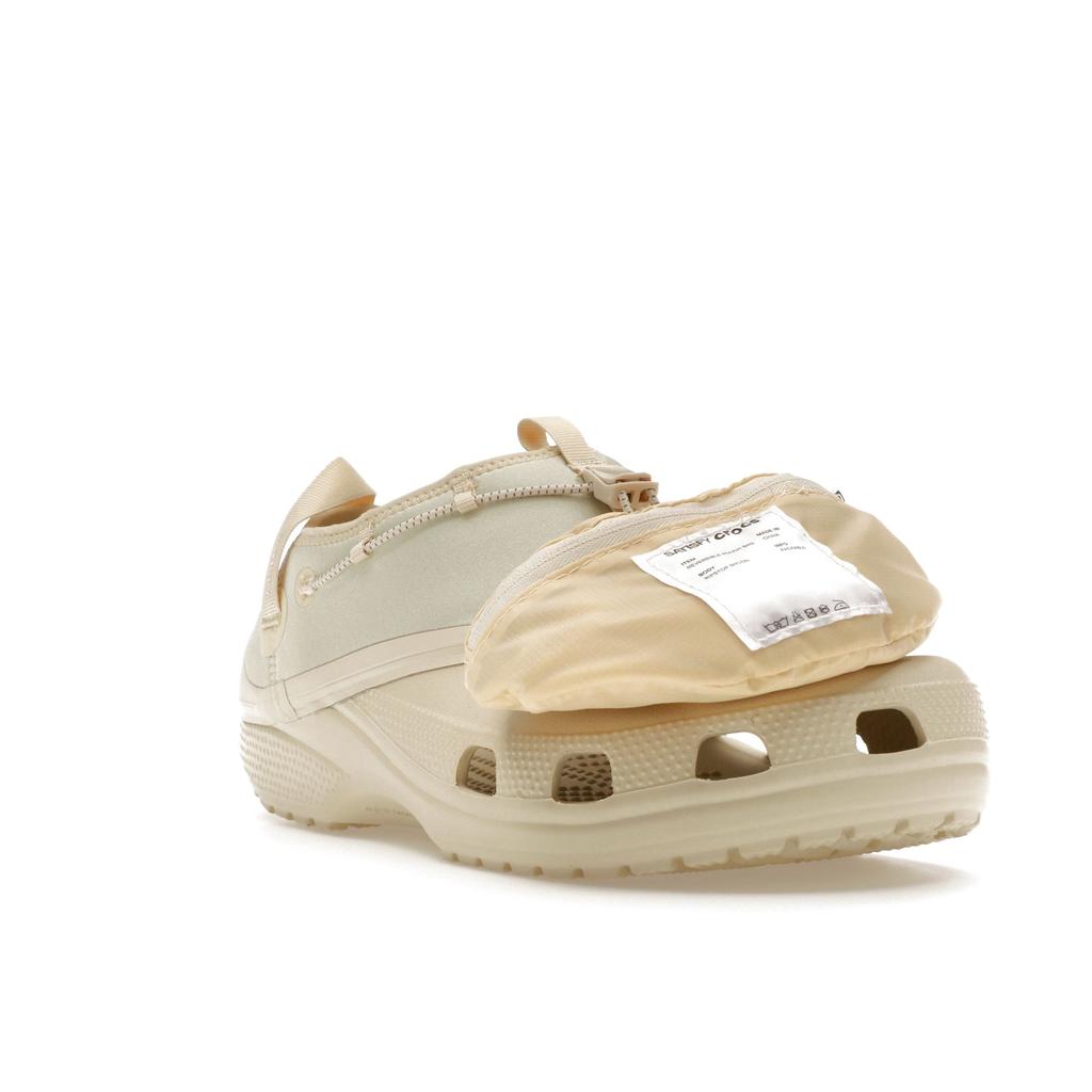 Satisfy x Crocs Classic Clog Bone Унисекс Кроссовки Кремовые 208552-2Y2