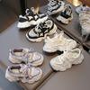 New Children's Sneakers Spring Autumn Mesh Sports Shoes for Girls Fashion Causal Kids School Chunky Basketball Shoes Non-slip