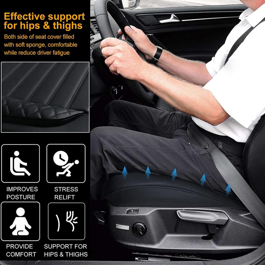 SEAMETAL Универсальный чехол на автомобильное сиденье Роскошная кожаная подушка Защитный коврик с полной защитой