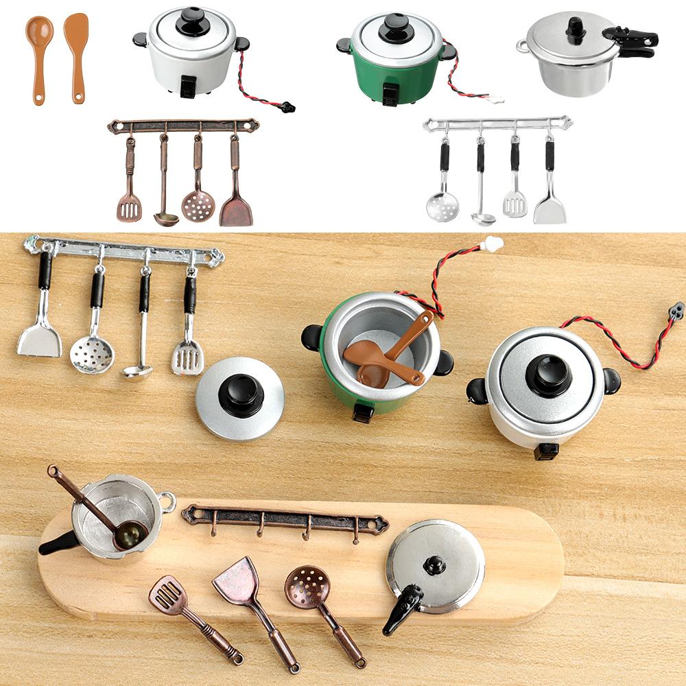 Кукольный домик мебель посуда кукольные аксессуары имитация миниатюрная посуда мини набор столовых приборов