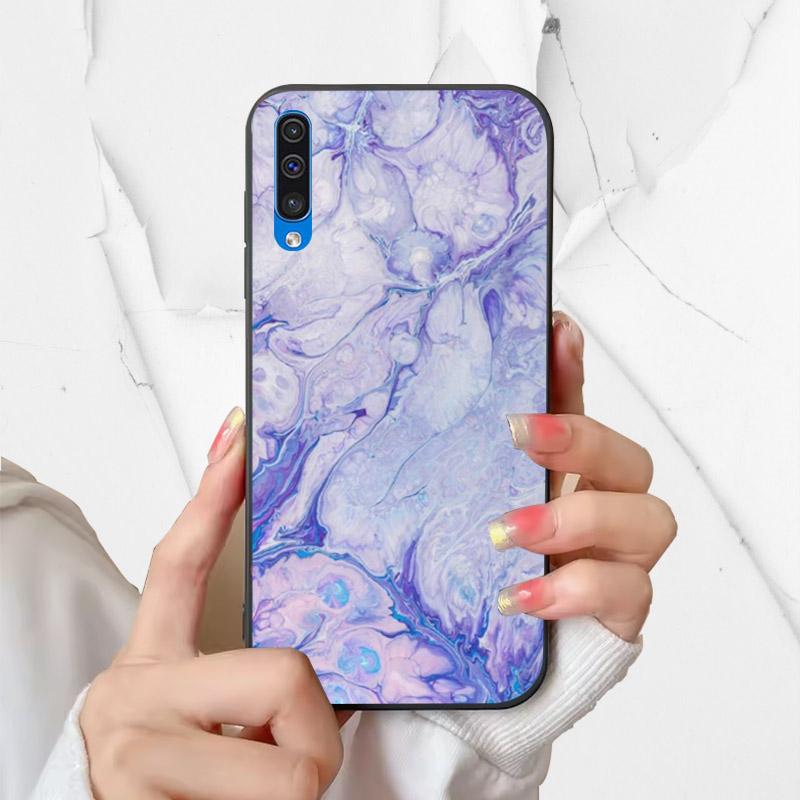 Для Samsung Galaxy A50 A50s Чехол Модная Расписная Мягкая Силиконовая Накладка Чехол для Телефона Для Samsung A50 A 30 50 S Galaxy A30s Fundas