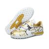 Для детей и подростков, амортизирующие, нескользящие, износостойкие, на липучке, футбольные бутсы с короткими ногтями, тренировочные, большого размера