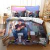 3D G-Grand T-Theft A-Autos Game Duvet Cover Set with Pillowcase Single Double Twin Full Q-Queens King Size Bedding