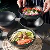 Melamine Japanese Style Noodle Bowl Plastic Multi-size Large Ramen Bowl Soup Bowl Thickened Rice Bowl Kitchen Tableware Tools