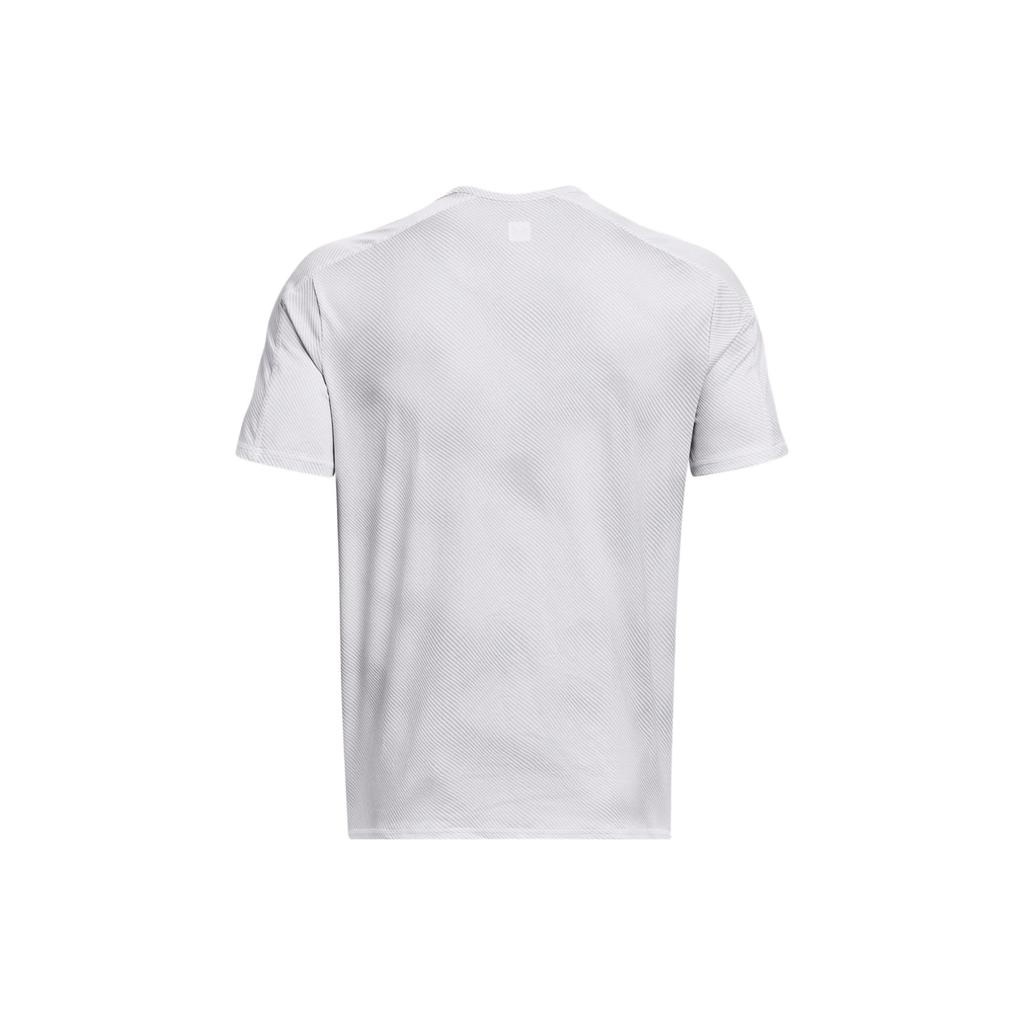 Under Armour Meridian T Shirts Men's White Crew Neck Moderate Straight Fit 1379671-100