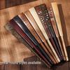 Customizable Xuan Paper Folding Fan - Blank for Calligraphy, Chinese Style, Ancient Design, Perfect for Advertising and Artistic Creations