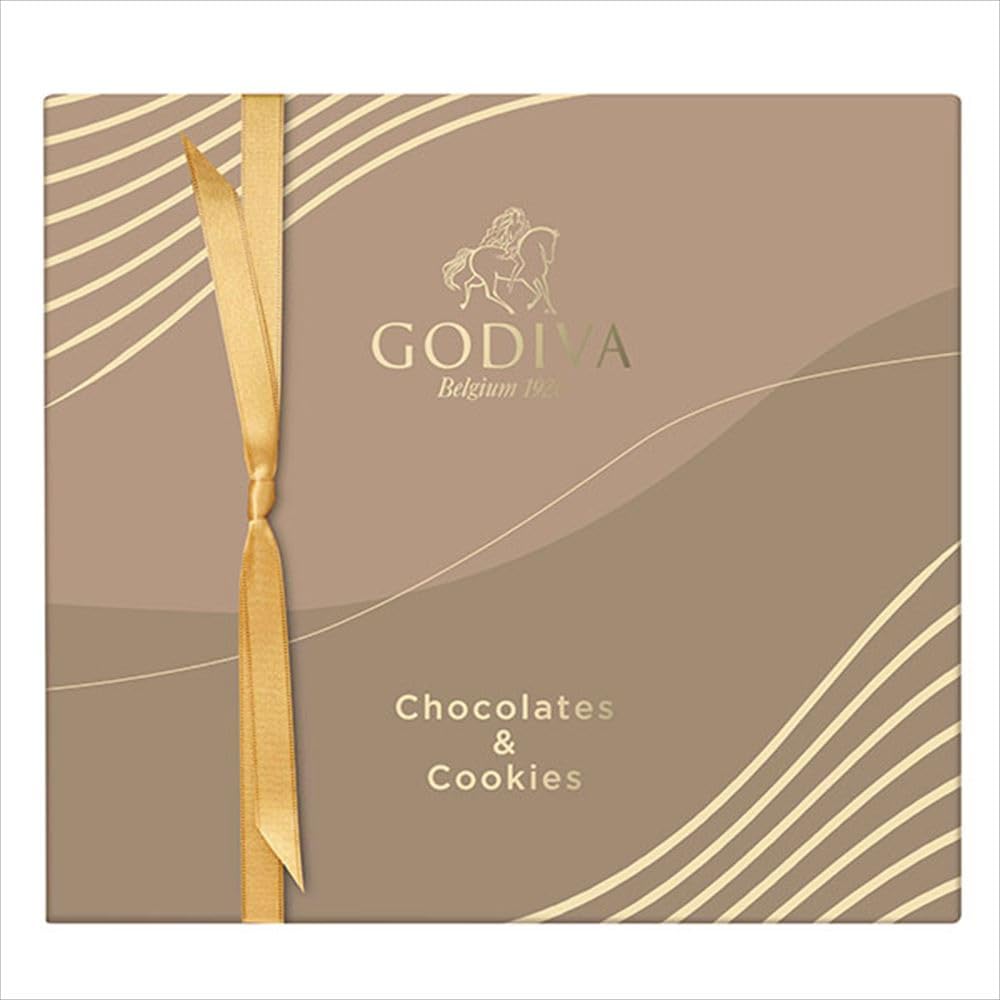 Gift Return Chocolate Sweets Godiva Chocolate Cookie Assortment (GODIVA) & (19 Chocolates/8 Cookies)