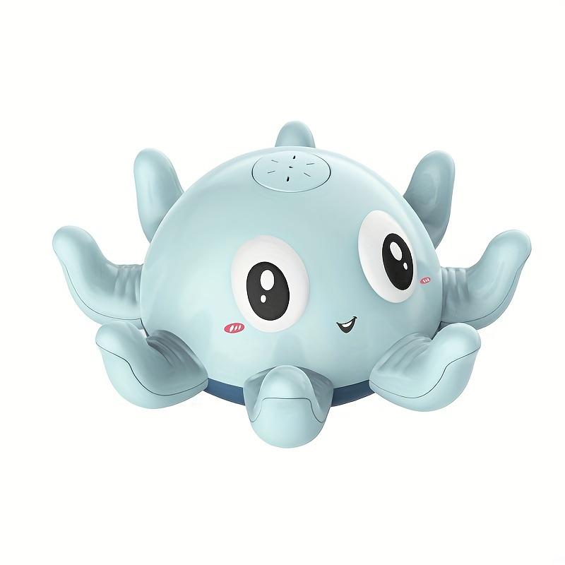 Самочувствующая игрушка для купания в виде осьминога: веселая игра в воде для детей 3-6 лет, пластиковый материал