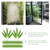 30 Pcs Simulated Bamboo Leaves Leaf Decor Plant Room Plastic Lifelike Arrangement Ornaments