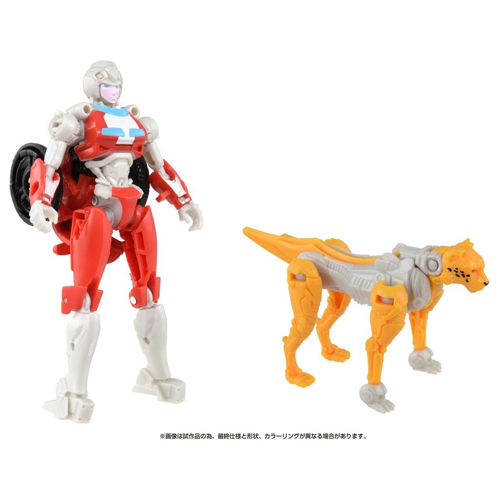 Takara Tomy Transformers Beast Awakening Awakening Change Set Arcee Cheetah BCS-04 &