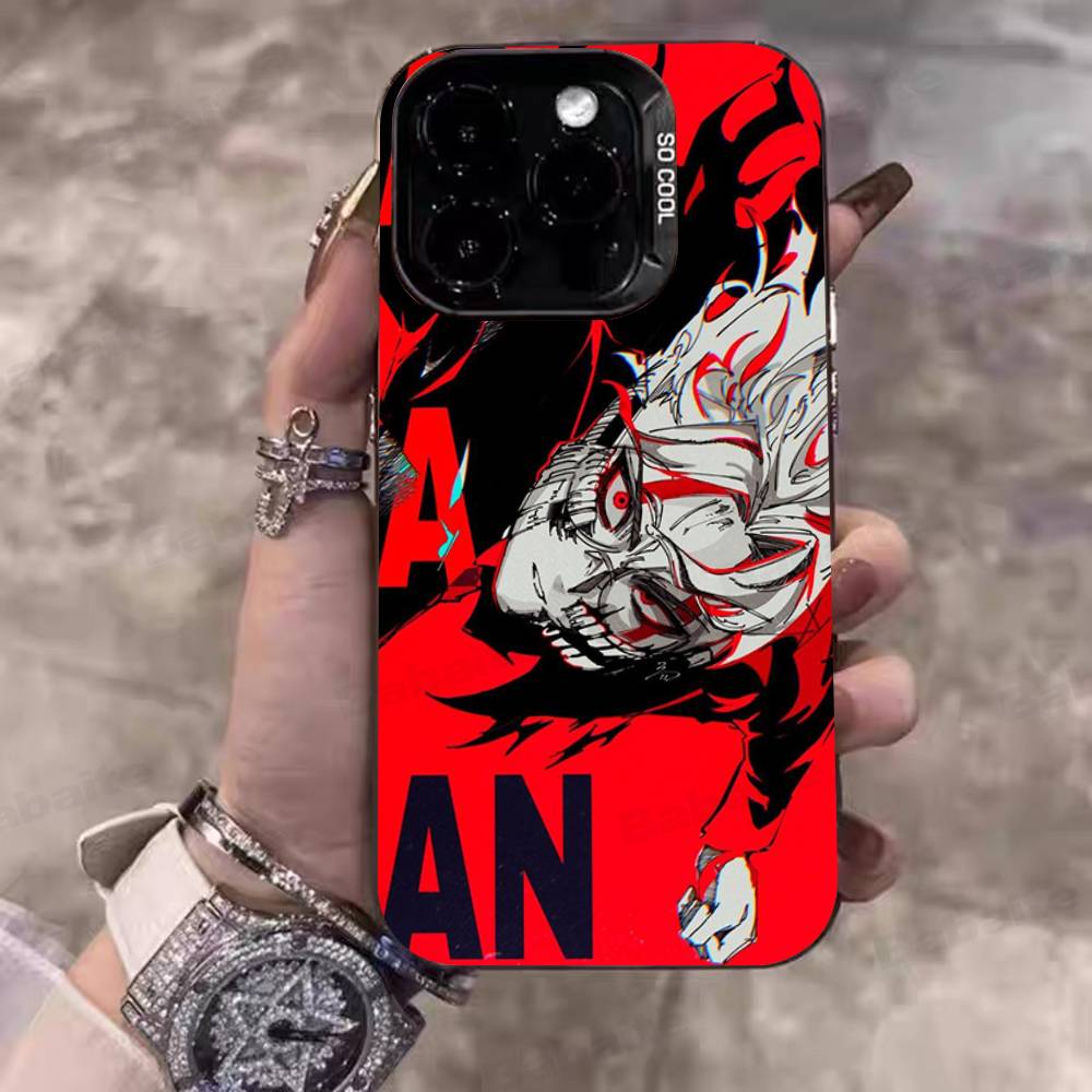 Аниме приключения Dandadan Чехлы для телефона Для IPhone 17 16 15 14 13 12 11 Plus Pro Max Pro Цветной Матовый Чехол