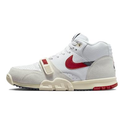 Air Trainer 1 Split - Университетские красные мужские кроссовки Белый Черный Кокосовое молоко DZ2547-100