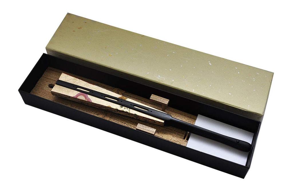 Decorative Folding Fan Imperial and White Plum with Folding Fan Boxed (Kyoto Sensu)Double-sided Carriage/red Stand,