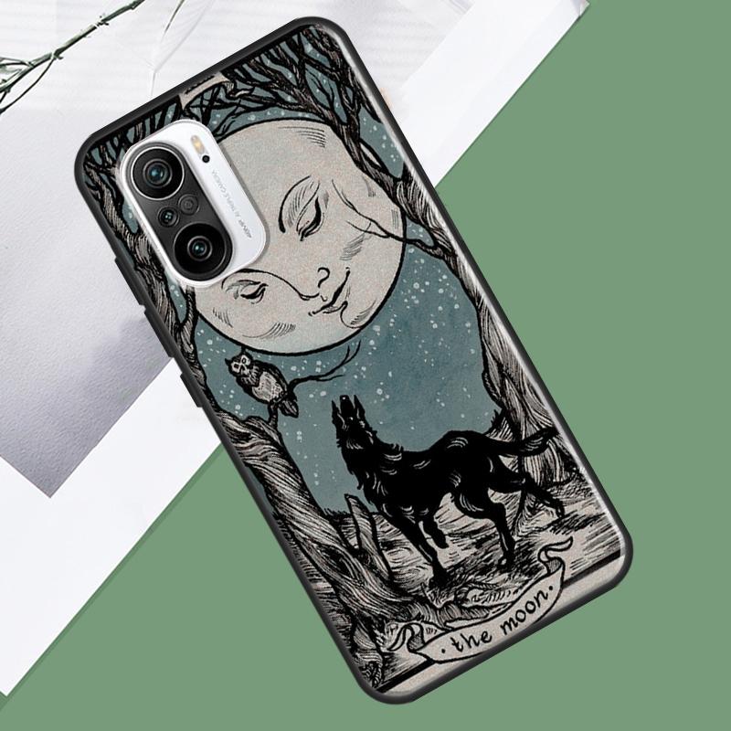 Чехол для телефона Xiaomi 13 14 15 Ultra 13T 14T 15T Pro 17 Pro Max POCO F7 F5 F6 X5 X6 X7 Pro с рисунком «Лунное Полнолуние»