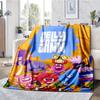 Jelly Jamm Theme Printed Blanket - Perfect for Couch, Bed, Travel & Outdoor Use | Machine Washable, Cozy & Durable.