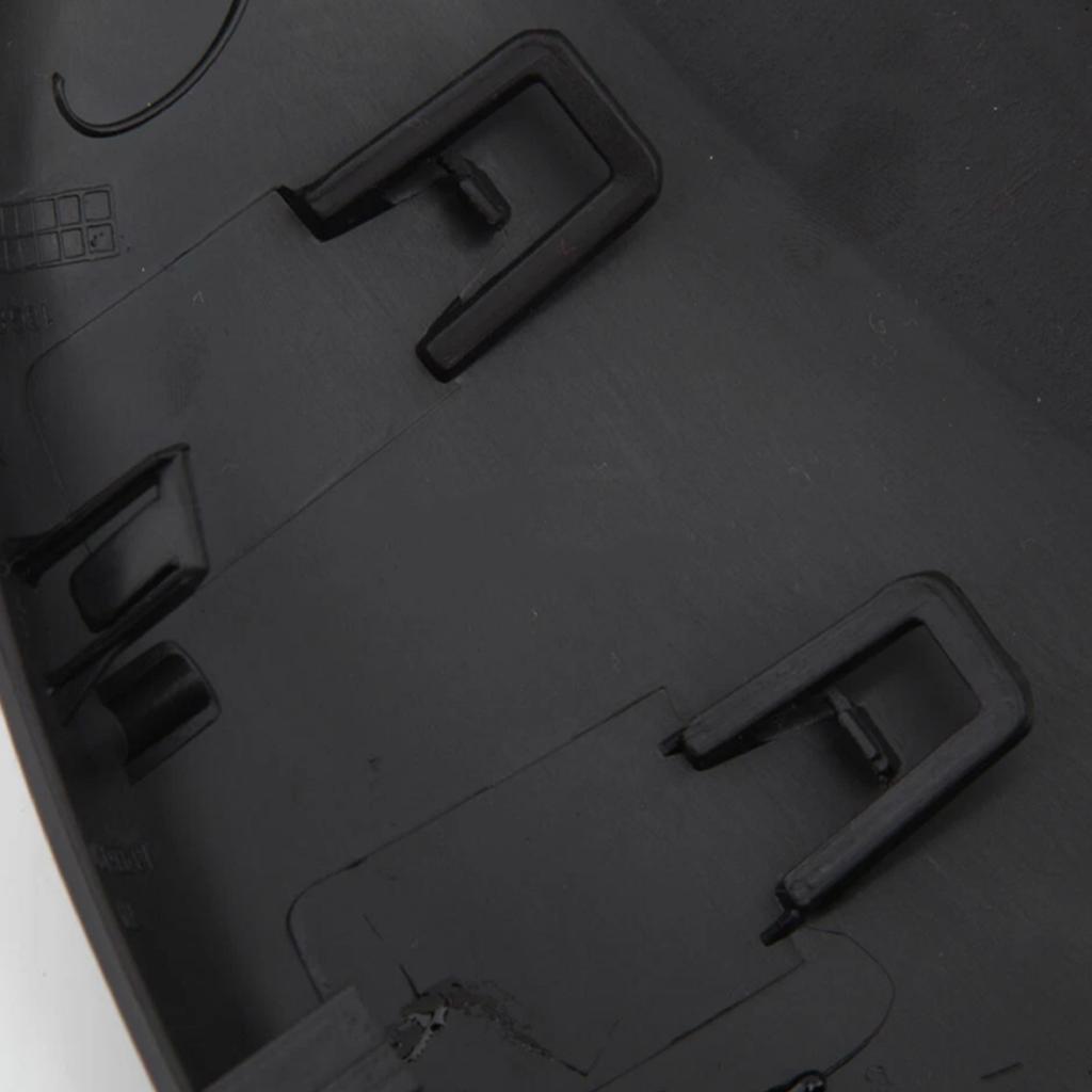 2 шт. Глянцевые черные накладки на зеркала заднего вида для VW Golf MK6 2009-2013