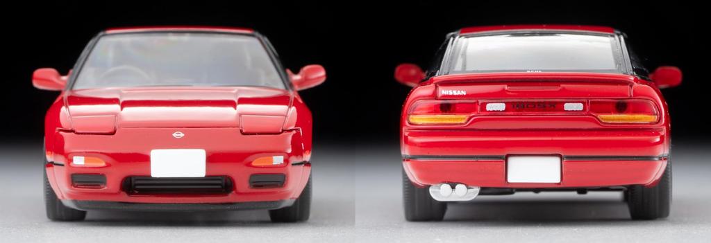 TOMYTEC Tomica Limited Vintage Neo LV-N235e Nissan 180SX Type X Красный 95 год Готовый продукт