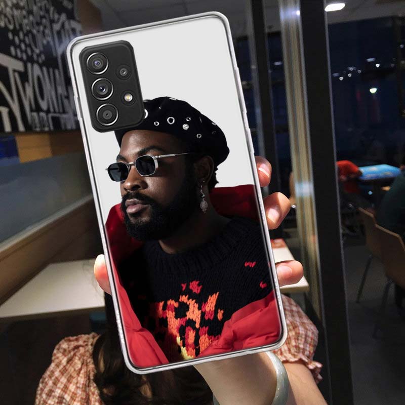 Damso Rapper Phone Case for Samsung A54 A57 A37 A17 A14 A15 A12 A24 A34 A55 A35 A25 A52S A07 A05S A04S A22 A32 A72 Galaxy Note 2
