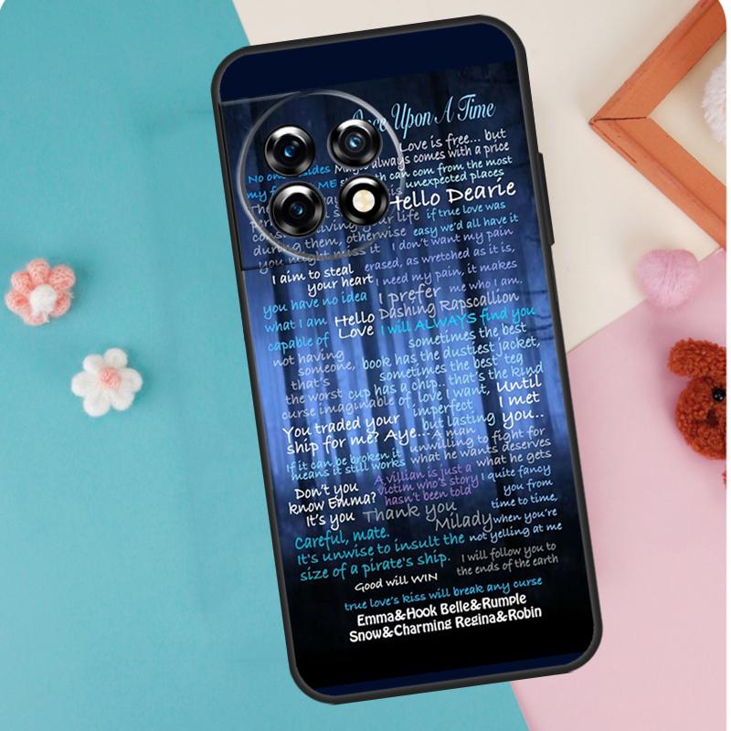 Чехол «Однажды в сказке Эммы Свон» для OnePlus 11 12 9 10 Pro 9RT 10T 10R 12R OnePlus Nord 2T N10 N20 CE 2 3 Lite