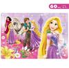 Tenyo In Disney Princess Piece Set Puzzle with Antibacterial Coating and Storage Ages 4 and Up (Tenyo) [Made Japan] 60-80 Children's Puzzle, Step-Up