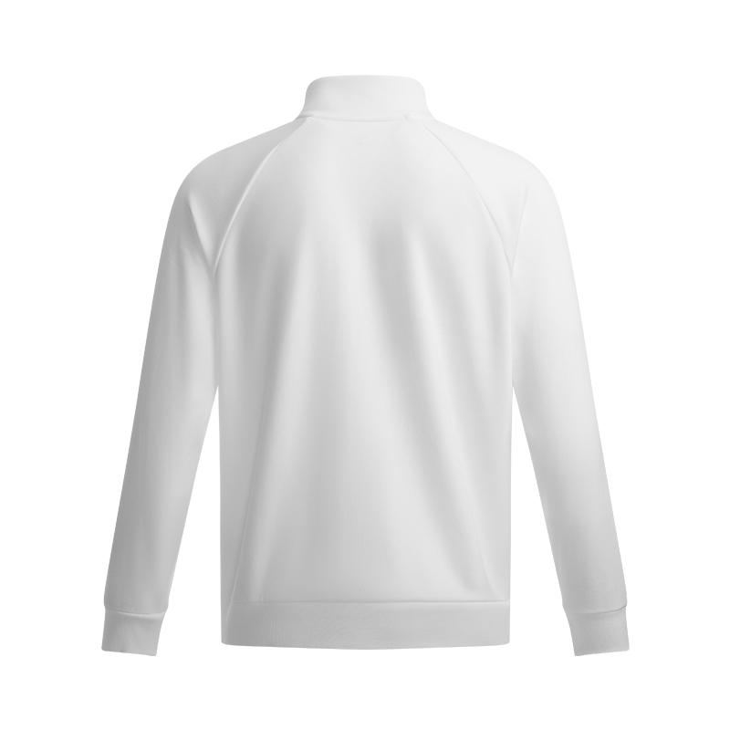 Under Armour Rival Мягкая и удобная куртка с длинным рукавом Мужские куртки Белые 1386016-100