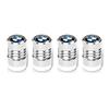 JYPK6 Threaded Pattern Tire Valve Cap 4Pcs Wheel Air Stem Cover Sticker for BMW G30 G20 G05 G07 F10 F30 F07 F06 F20 F34 F48 G01 E70 E7