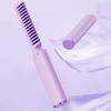 Щетка-выпрямитель для волос, 3 температуры, быстрый нагрев, аккумуляторная беспроводная отрицательные ионы, тип C, горячая щетка, электрическая расческа для вьющихся волос