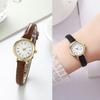 Женские часы Модные Маленький Римский Циферблат Женские Кожаный Ремешок Кварцевые Часы Reloj Mujer Часы для Девочек Подарок