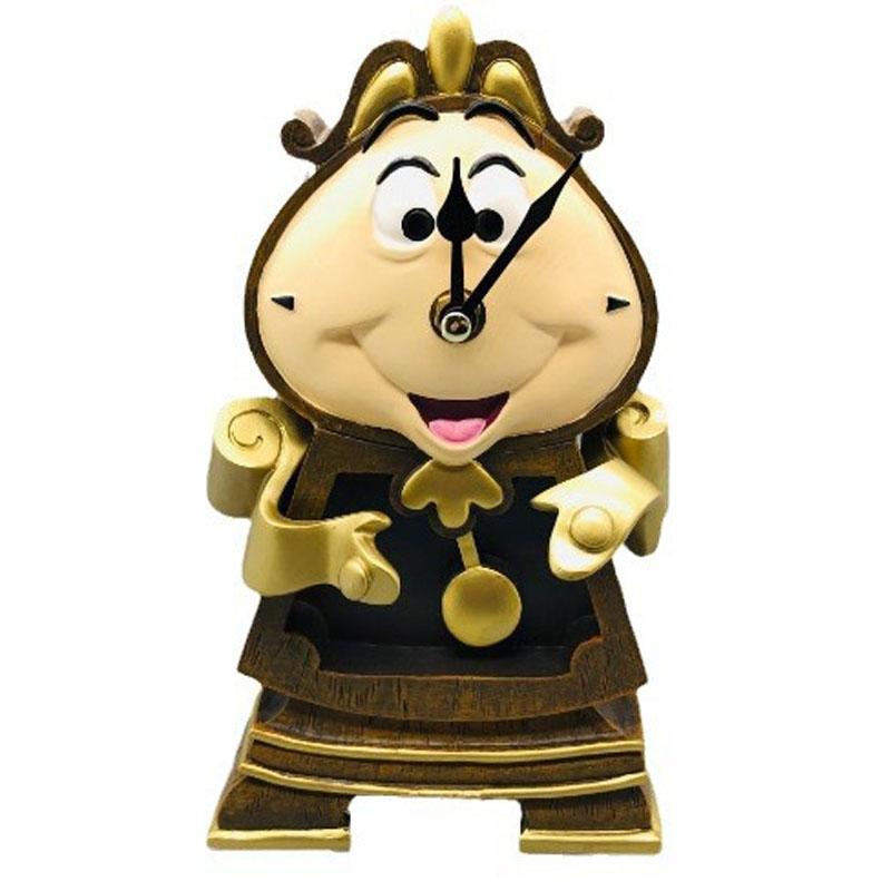 Anime Figure Beauty And The Beast Lumiere Night Light Candlestick Cogsworth Clock Desktop Decoratio Toys Durable Gift