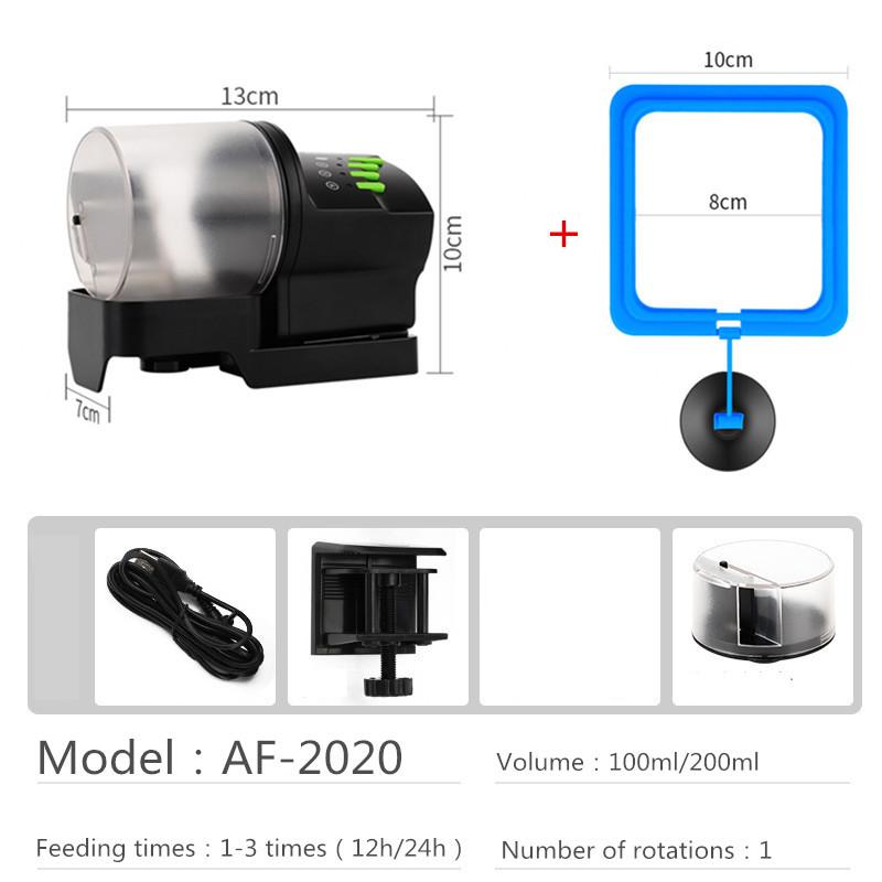 Digital Automatic Auto Tank pond Fish Food Feeder with Aquarium fishes Feeding Timer Auto manual Pet Feeder LCD Feeding Machine