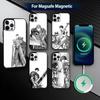 Берсерк Гатс Горячий Аниме Чехол для Телефона Для iPhone17,16,15,14,13,12,11 Plus,Pro Магнитный с Magsafe Беспроводной Зарядкой
