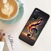 Музыкальный чехол для телефона с клавишами пианино Для Redmi 13C 14C Note 13 14 Pro 5G Plus 12 12C 10 10A 10C 9 9A 9C 9T 8 8A K70 Pro Xiaomi Чехол Si