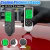 0-2000 мкм Высокоточный тестер толщины автомобильной краски Ручные малярные инструменты Толщиномер для автомобиля Тестер автомобильной краски для Fe/nfe