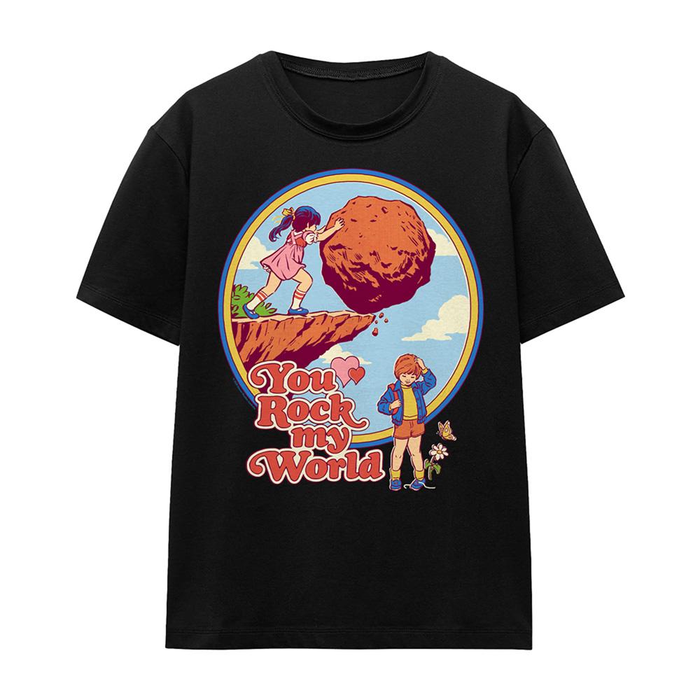 Steven Rhodes Womens/Ladies You Rock My World T-Shirt