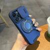 Роскосный чехол с беспроводной зарядкой для iPhone 11 16 12 13 14 15 17 Pro Max Plus Магнитный держатель-кольцо Защитная крышка для камеры