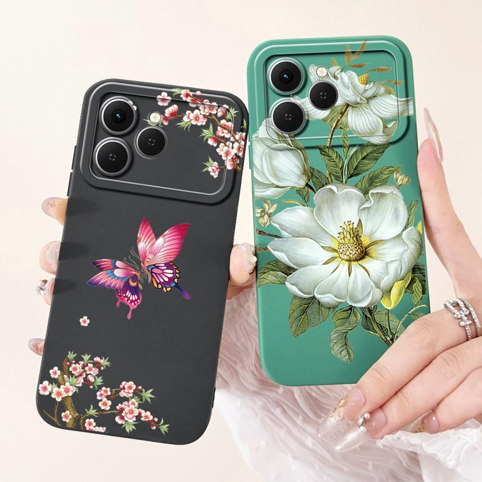 Чехол-крышка для Tecno Spark 40 Силиконовый Милый Мультяшный Модный Роскошный Забавный Крутой Расписной Чехол для Телефона Для Tecno Spark 40 Задняя Крышка